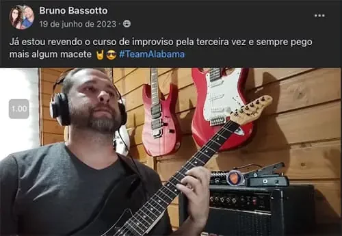 Depoimento original de aluno 16 publicado pelo Alabama